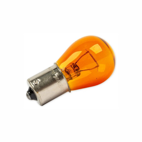 Лампа автомобильная накаливания PY21W, 12V, 21Вт, BAU15s, LYNXAUTO - 1 шт - Артикул L14421Y_LYN