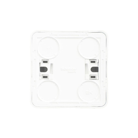 Розетка электрическая без заземления Schneider Этюд (белый) 16А - Артикул PA16-001B