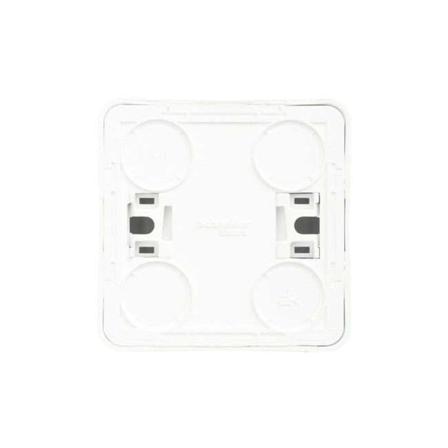 Розетка электрическая без заземления Schneider Этюд (белый) 16А - Артикул PA16-001B