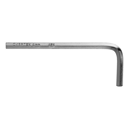 Ключ имбусовый (шестигранник) HEX шестигранник, 4 мм, 45x, закаленный - Артикул 1232811