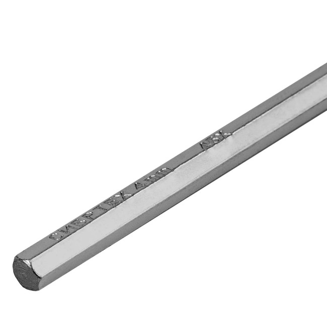 Ключ имбусовый (шестигранник) HEX шестигранник, 4 мм, 45x, закаленный - Артикул 1232811 Ключ имбусовый (шестигранник) HEX шестигранник, 4 мм, 45x, закаленный - Артикул 1232811