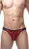 Трусы-слипы в крупный красный горох - Артикул 420369