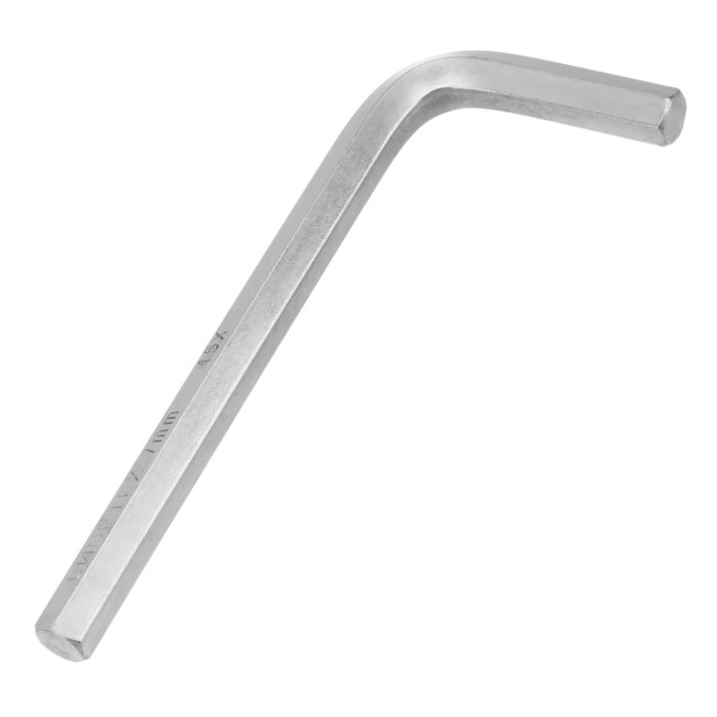 Ключ имбусовый (шестигранник) HEX шестигранник, 7 мм, 45x, закаленный - Артикул 1233411 Ключ имбусовый (шестигранник) HEX шестигранник, 7 мм, 45x, закаленный - Артикул 1233411