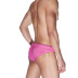 Мужские трусы-слипы из мягкой полупрозрачной ярко-розовой ткани - Артикул 420377