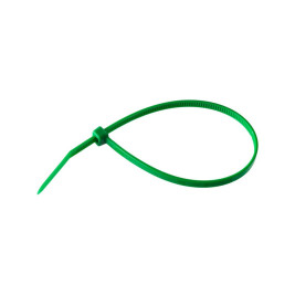 Хомуты, 200 х 3,6 мм, пластиковые, зеленые, 100 шт.