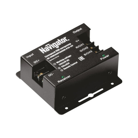 Контроллер для RGB светодиодной ленты с сенсорным пультом ДУ - Артикул ND-CRGB360RFSENSOR-IP20-12V
