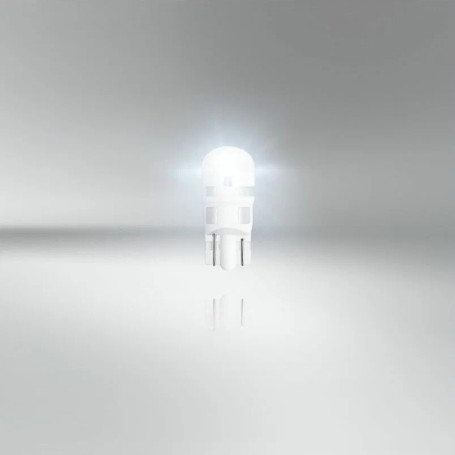 Лампа автомобильная светодиодная W5W, 12V, 0.8Вт, W2.1x9.5d, 6000K, LEDriving Osram - 2 шт - Артикул 2825DWP02B_OSR