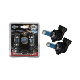 Лампа автомобильная галогеновая HB4 (9006), 12V, 55Вт, P22d, 4000К, SUPER WHITE+30%, XENITE - 2 шт