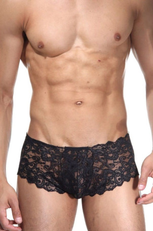Мужские кружевные трусики-шорты - Артикул 247178