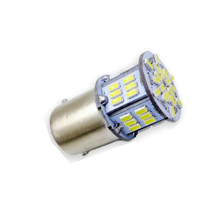 Лампы автомобильные светодиодные R5W T15 S009A, 10-30V, 3W, CANBUS, BA15s, AVS - 2 шт - Артикул A07186S_AV1