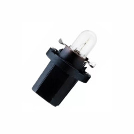 Лампа автомобильная накаливания 1.2W, BAX, T5, 12V, 1.2Вт, BX8.5d, Pure light, BOSCH - 1 шт