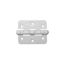 Петля накладная ПН5-60, белая, 2 шт.