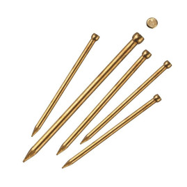 Гвозди финишные 1,8 х 40 мм, Латунь, 40 шт