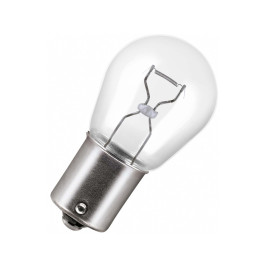 Лампа автомобильная накаливания P21W, 12V, 21Вт, BA15s, HELLA - 1 шт