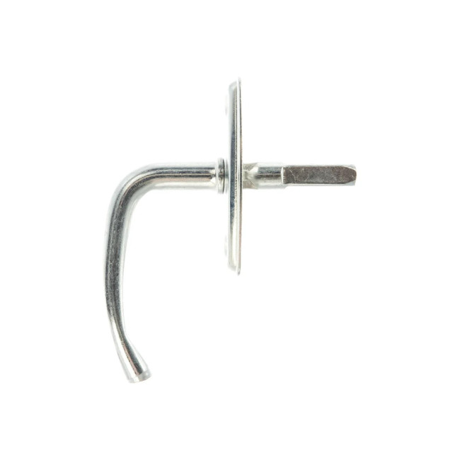 Ручка завертка оконная врезная, цинк - Артикул 9158311 Ручка завертка оконная врезная, цинк - Артикул 9158311