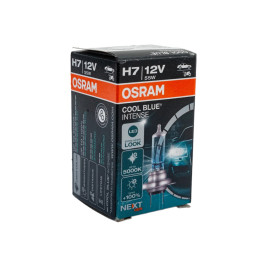 Лампа автомобильная галогеновая H7, 12V, 55Вт, 5000К, PX26d, COOL BLUE INTENSE AM HAL +100% света, Osram - 1 шт