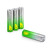 Батарейка ААA (мизинчиковые), Super G-Tech, LR03, Alkaline 1.5V, GP - Артикул 135493