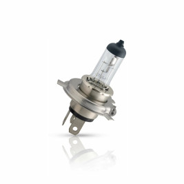 Лампа автомобильная галогеновая H4, 12V, 60/55Вт, P43t, 3200K, Premium Vision, PHILIPS - 1 шт