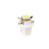 Лампы автомобильные светодиодные B8.5d , 12V, 1.2W, с патроном 1 SMD белый конус, XENITE - 1 шт - Артикул 1009312_XNI