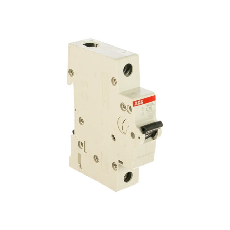 Автоматический выключатель SH201L, 1 полюс, 25A, тип C, ABB - Артикул SH201L25