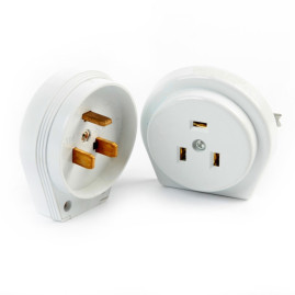 Вилка с розеткой для электрической плиты РШ-ВШ 250В скрытой установки