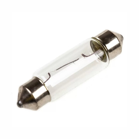 Лампа автомобильная накаливания C10W, 12V, 10Вт, SV8.5, L 44мм, STELLOX - 1 шт - Артикул 9939053_SX