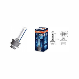 Лампа автомобильная ксеноновая D2S, P32D-2, 85V, 35Вт, 6200К, XENARC COOL BLUE INTENSE, Osram - 1 шт