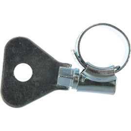 Хомуты металлические 12-20 мм, ширина 10 мм , с метал. ключом, 2 шт.