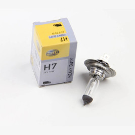Лампа автомобильная галогенная H7, 24V, 70W, PX26d, HELLA - 1 шт
