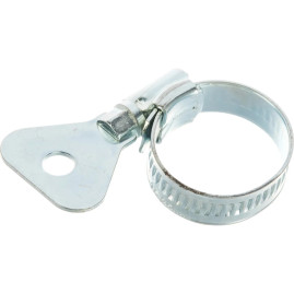 Хомуты металлические 16-25 мм, ширина 10 мм , с метал. ключом, 2 шт.