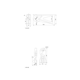 Комплект промежуточной подвески КОПМ 1500 (SO 260 ES 1500) ИЭК UKA-31-D16-D95