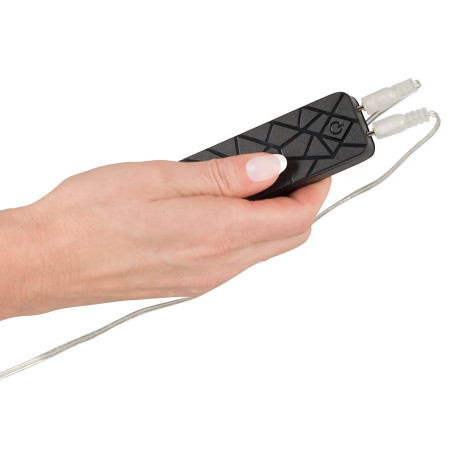 Телесный женский страпон с вагинальной пробкой Strap-On Duo - 15 см. - Артикул 53212