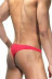 Мужские красные трусы-тонги на застежке - Артикул 421176
