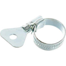 Хомуты металлические 19-29 мм, ширина 12 мм , с метал. ключом, 2 шт.