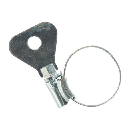 Хомуты металлические 19-29 мм, ширина 12 мм , с метал. ключом, 2 шт. - Артикул 47651711