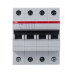 Автоматический выключатель SH204L, 4 полюс, 10A, тип C, ABB - Артикул SH204LC10