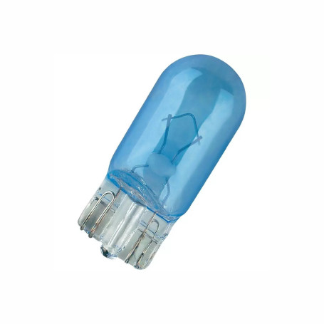 Лампа автомобильная накаливания W5W, 12V, 5Вт, W2.1X9.5d, SUPER WHITE, LYNXAUTO - 1 шт - Артикул L12805B_LYN