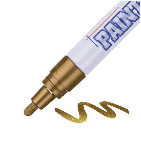 Маркер краска золотой - Артикул 8801006711196