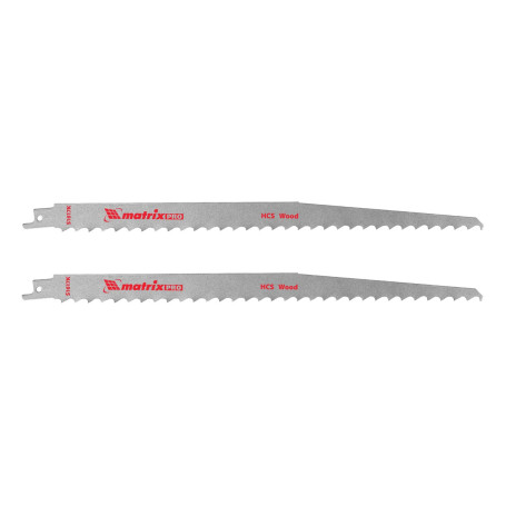 Полотна по дереву для сабельной пилы S1617K 275/8.5 мм, HCS, 2 шт - Артикул 78200711