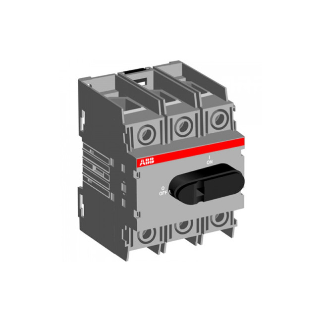 Рубильник OT125 F3, 125A, 3п, AC23, с рукояткой, 1SCA105033R1001 - Артикул 1SCA105033R1001