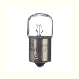 Лампа автомобильная накаливания R5W, 24V, 5Вт, BA15s, Heavy Duty HELLA - 1 шт