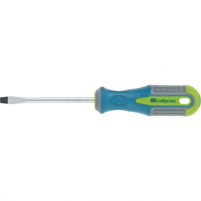 Отвертка, SL6 х 100 мм, CrV, трехкомпонентная рукоятка - Артикул 1179811 Отвертка, SL6 х 100 мм, CrV, трехкомпонентная рукоятка - Артикул 1179811