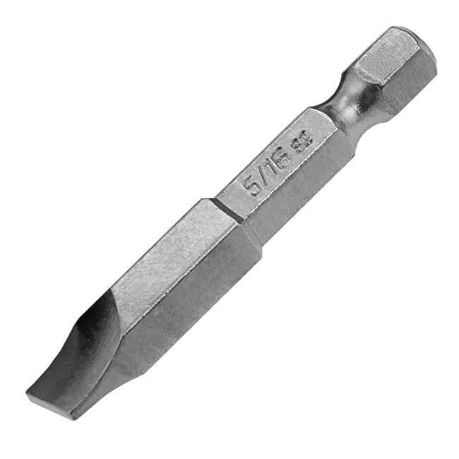 Набор бит SL5/16" x 2", сталь S2, 2 шт. Denzel - Артикул 771131411