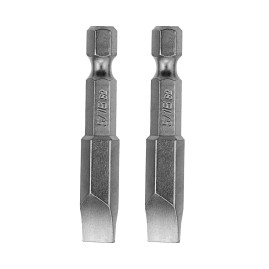 Набор бит SL5/16&quot; x 2&quot;, сталь S2, 2 шт. Denzel