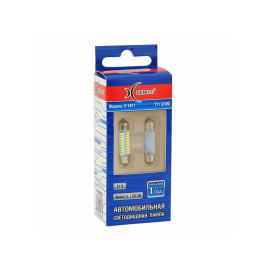 Лампы автомобильные светодиодные C5W, 12V, 5Вт, SV8.5, L-36 мм, 135LM, XENITE - 2 шт