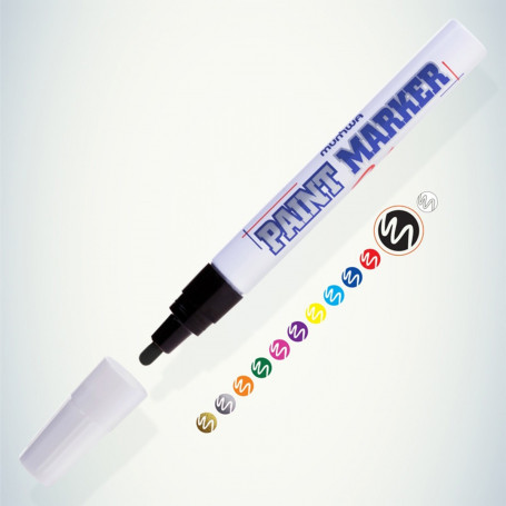 Маркер краска чёрный - Артикул 8801006711271