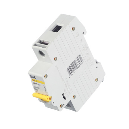 Автоматический выключатель ВА47-29, 1P, 50А, тип C, 4.5 кА, IEK - Артикул MVA20-1-050-C