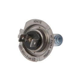 Лампа автомобильная галогеновая H7, 12V, 55Вт, PX26d, +30% яркости, 4000k, Super White Xenite - 2 шт