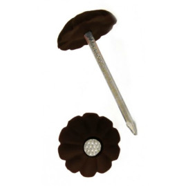 Гвоздь декор темно-коричневый 1,6х25 мм, 40 шт