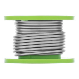 Припой с канифолью, D 1,5 мм, 25 г, POS61, на пластмассовой катушке.